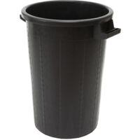 pattumiera garden in plastica antiurto senza coperchio da lt 75 cm 44x63
