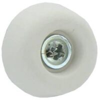 CONF.8 SOTTOSEDIE CONO C-VITI MM.25 BIANCO* PLASTIMETAL CF 20,0