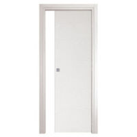 Porta scorrevole modello microtec colore bianco frassinato 210x80 cm