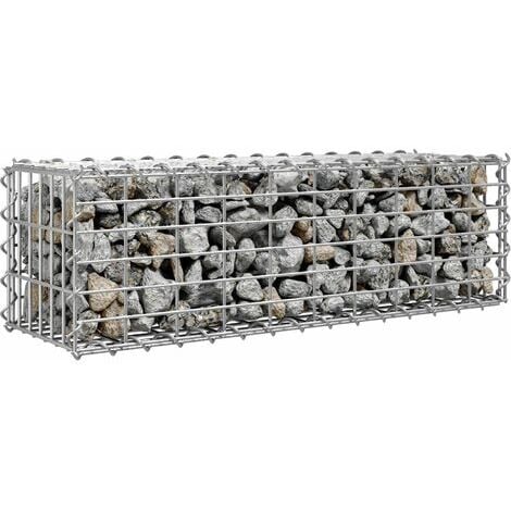 Rejilla Decorativa GABIONA | 90 X 20 Cm | Ideal Para Jardín O Proyectos DIY