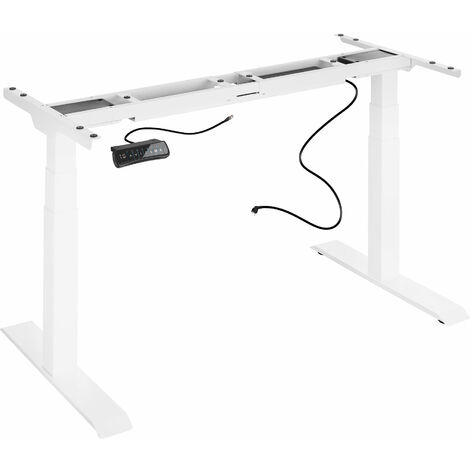 Estructura para mesa Denis 110-190x68x58-123cm - patas para mesa de acero,  estructura eléctrica ajustable en