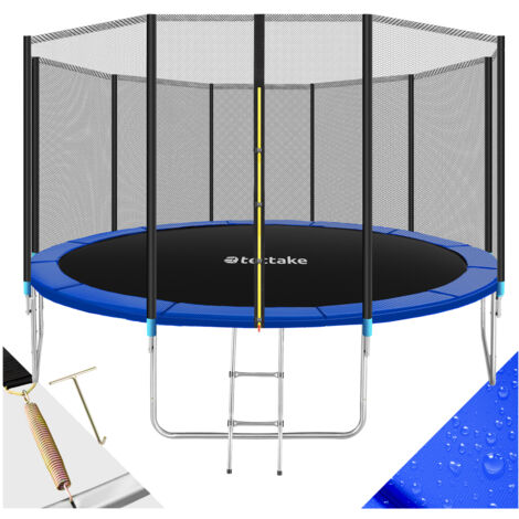 Trampolín Monzana De 183 Cm Con Red De Seguridad, Escalera Y Cobertores – Cama Elástica Completa Con Certificación TÜV, Capacidad 50 Kg, Ideal Para Jardín Y Diversión Familiar