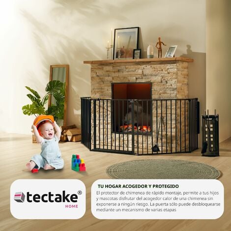 Protección para chimeneas y niños