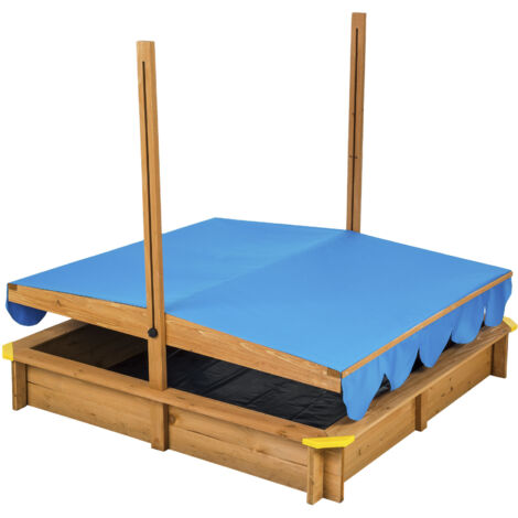 Arena Mejores Areneros Arenero Con Tapa De Madera MASGAMES OBEN