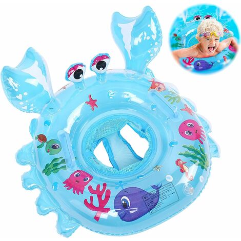Niños ronda verano bebé natación flotante cama hueco natación asiento  dibujos animados flotador anillo  Grandado