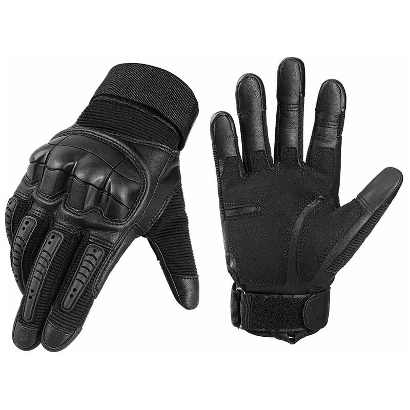 Guantes tácticos para hombre Guantes de ciclismo con pantalla táctil Guantes para motocicleta Guantes para bicicleta de montaña Guantes para bicicleta de montaña Guantes para deportes al aire libre Ideal para Airsoft, Militar, Paintball, Caza