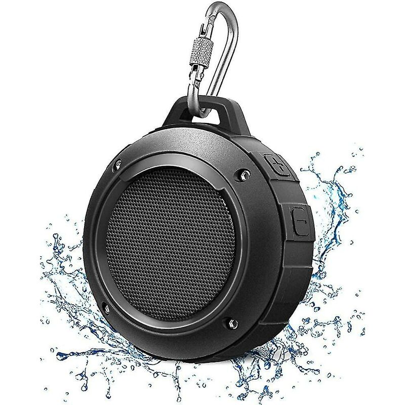 Altavoz Bluetooth portátil, altavoz de ducha resistente al agua IPx5 con estéreo HD, altavoz Bluetooth para coche, deportes al aire libre, audio, minitarjeta para teléfono móvil, subwoofer