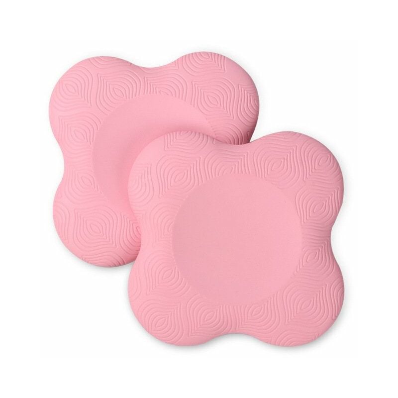 Rodilleras de yoga Almohadillas de codo anticompresión engrosadas Muñequeras Apoyo Equilibrio Rodilleras de PU Fácil de arrodillar Coderas planas Rodilleras de yoga engrosadas, Rosa