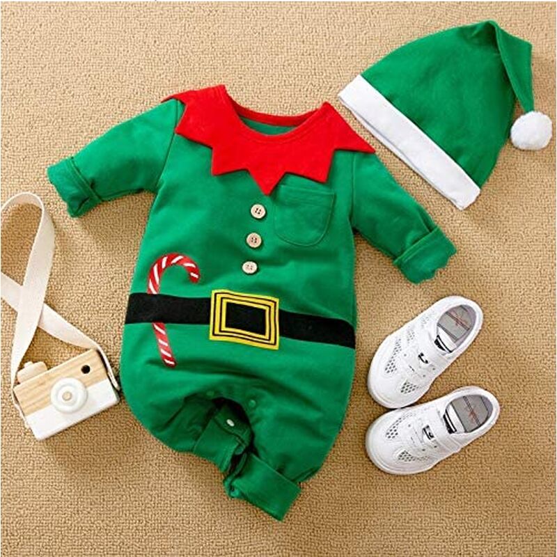 Body de Navidad para bebé, niño y niña, mono de bebé, pijama de Navidad, Mono para bebé, disfraz para niños