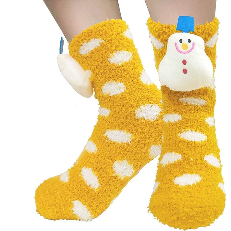 idea de regalo para mujer calcetines antideslizantes para mujer, calcetines cálidos para mujer regalos de Navidad, regalo de Navidad calcetines de invierno para mujer, calcetines antideslizantes para mujer