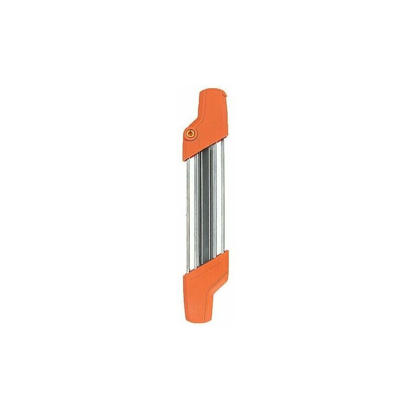 Afilador de cuchillos 2 en 1, afilador de cadenas, afilador de herramientas de molienda Manual, afilador rápido, afilador de molienda, se adapta a - naranja 5,2mm