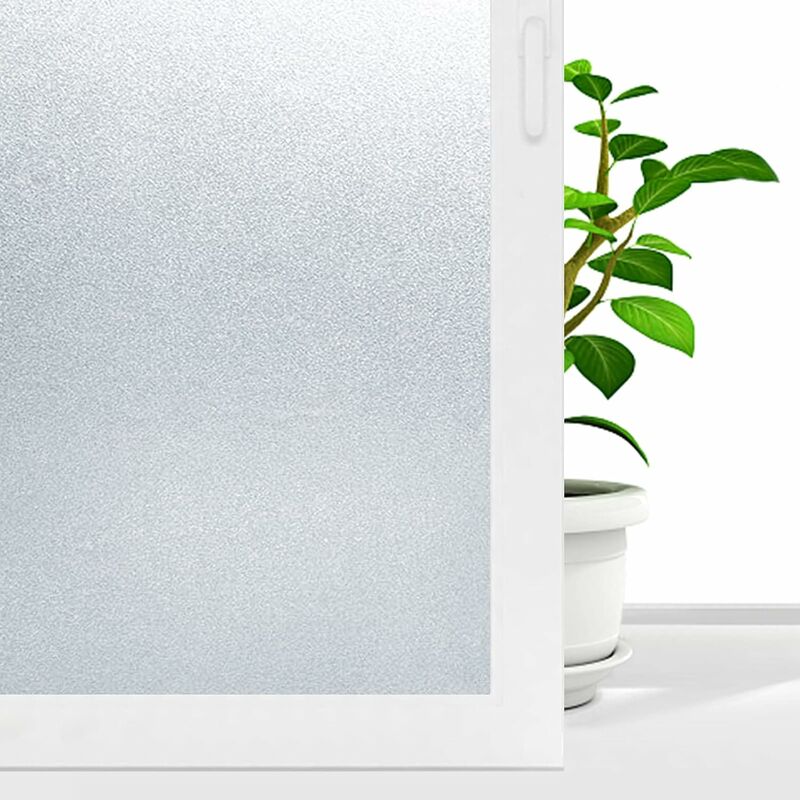 Película de ventana de privacidad, Película de ventana opaca 40x100cm, Película de ventana opaca Anti UV Frosted para oficina Hogar Baño Dormitorio Cocina 13Treize