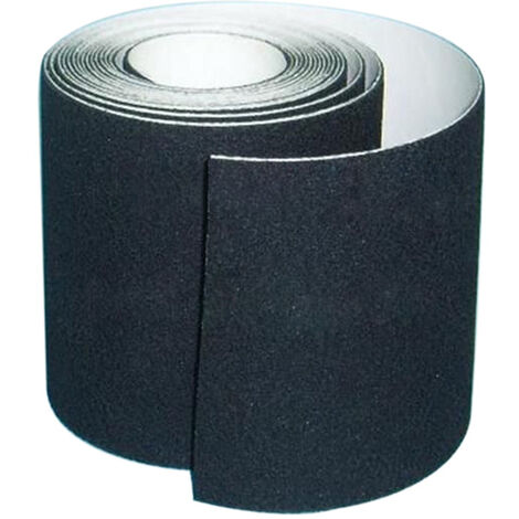 5m X 24mm de alta calidad de Alto Agarre Antideslizante Cinta Adhesiva De Seguridad-Negro 