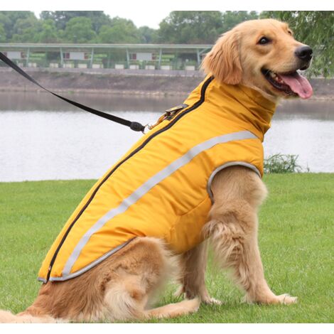 BETTE Abrigo Impermeable para Perros Chaleco cálido de Deporte al Aire Libre Traje de Perro