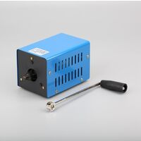 Generador manivela de de alta potencia, generador carga USB de carga de