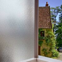 45 X 200 cm Diseño Esmerilado Privacidad Película de la ventana para Cocina Baño Casa 