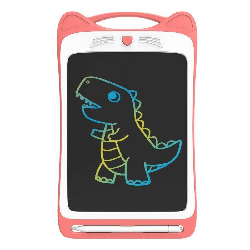 Bloc de dibujo para niños, tablero de garabatos de 8,5 pulgadas, colorido tablero de garabatos para niños pequeños, borrable LCD, tableta de escritura, tablero de dibujo ligero, juguetes educativos de