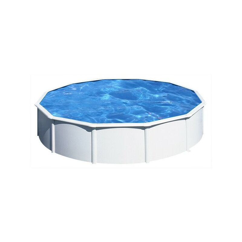 Piscina acero - Piscina Fidji rotonda acero Ø 4,6 m x 1,20 m de Gre de Gre