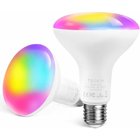 Bombilla LED 100W inteligente RGB con Wifi y Bluetooth