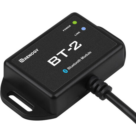 Module Bluetooth Renogy BT-2 - Contrôle Solaire Via App | Compatible Régulateurs RS485 | Portée 25m
