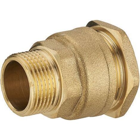 Noyon & Thiebault – Raccord laiton mâle pour tuyau polyéthylène – Diamètre 25 mm – Filetage M20x27 – Système alimentation eau potable