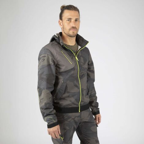 IRONS BLOUSON DE TRAVAIL 1395 Woodland L (1/5)