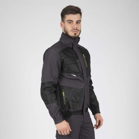 FOURNIER BLOUSON DE TRAVAIL 1201 Gris , Noir 4XL (1/5)