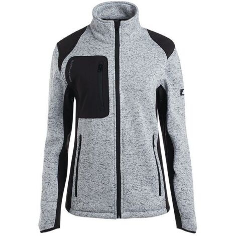 VESTE DE TRAVAIL LOUISE 1467 GRIS CLAIR TAILLE 4XL