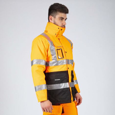 WELLINGTON PARKA DE TRAVAIL HAUTE VISIBILITÉ 2277 Orange fluo 3XL