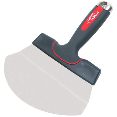 L'Outil Parfait – Couteau à enduire 19 cm en acier inoxydable – Lame souple et flexible – Manche ergonomique bi-matière – 2599019
