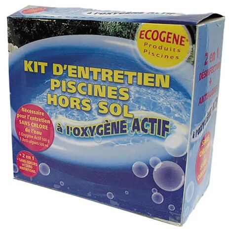 KIT D'ENTRETIEN PISCINES HORS SOL A L'OXYGENE ACTIF