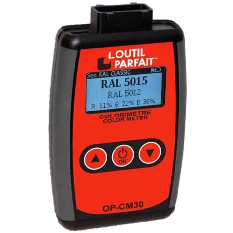 L'Outil Parfait – Colorimètre pour échantillons petits – Outil du plaquiste – Dimensions 128x79x25 mm – Précision de couleur avancée
