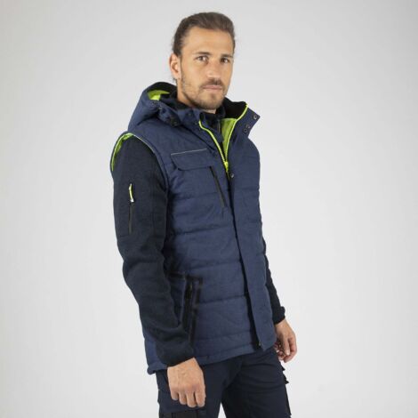 MAXIMY PARKA SANS MANCHES DE TRAVAIL 1488 Marine L (1/5)
