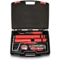 L'Outil Parfait – Kit de peinture en valise – 6 lames Parfaitliss® en acier inoxydable – 2 rouleaux Roll Enduit® pour finitions parfaites