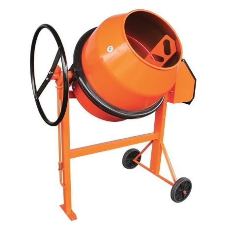 Altrad – Bétonnière électrique 160L 700W – Moteur monophasé 230V – Indice de protection IP44 – Pour chantiers humides et travaux lourds
