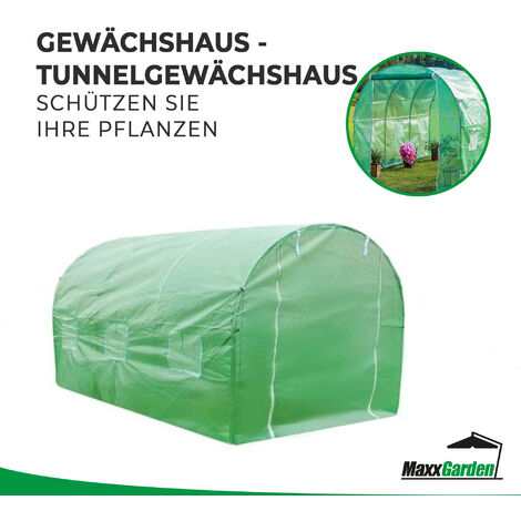 MaxxGarden Gewächshaus Gewächshaus Klein Gewächshausfolie