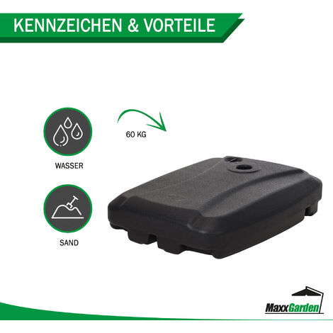 Produktbild von DREAMADE Sonnenschirmständer, Schirmhalter Befüllbar Mit