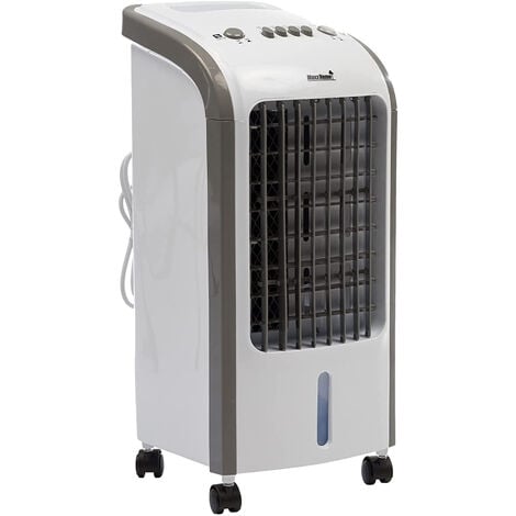 evaporative Kühler Ventilator mit Ionisator isoliert auf weißem