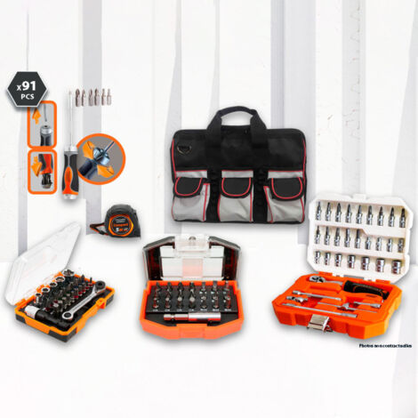Kit coffret de serrage et vissage 91 pièces (1/5)