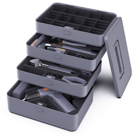 Caisse à outils compacte 74 pièces
