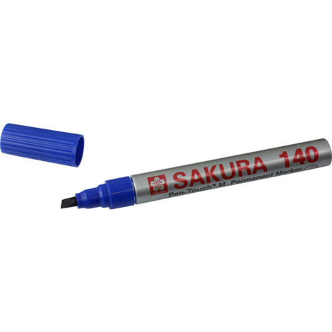 Marqueur Pen-Touch 140 Bleu, Sakura (1/3)