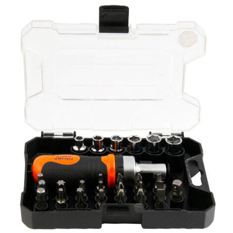 Coffret de tournevis à cliquet 26 pcs (1/5)