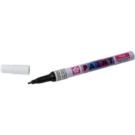 Marqueur Paint Marker pointe fine noir (1/3)