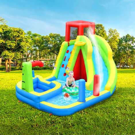 Château Aquatique Gonflable pour enfants 4,80m - Aire de jeux avec