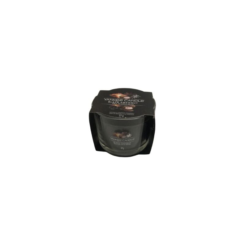 Yankee candle filled votive black coconut