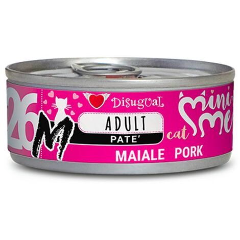 Disugual Gatto Mini-Me Linea M Lattina 85gr 26 ADULT MAIALE