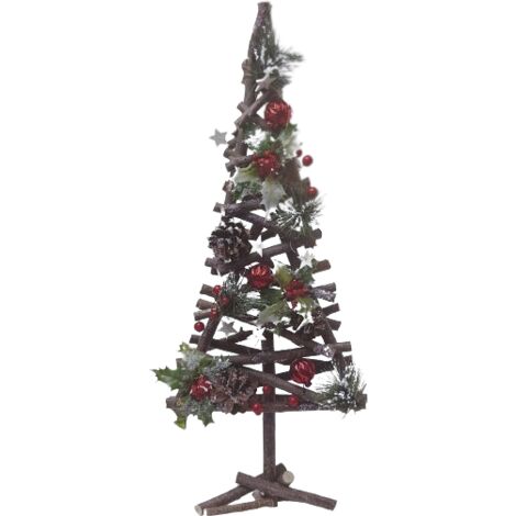 Pinetto C/Agrifoglio/ Pigne/ Sfere 55H FLORA