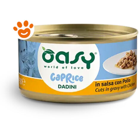 OASY WET CAT  DADINI CON POLLO 85GR