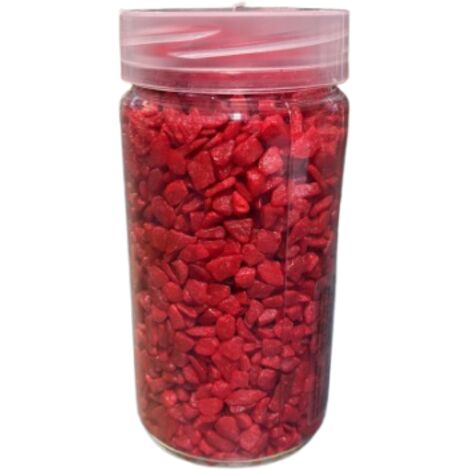 Deco Pietre Decorative 370ml Red 5-8mm (1/2)