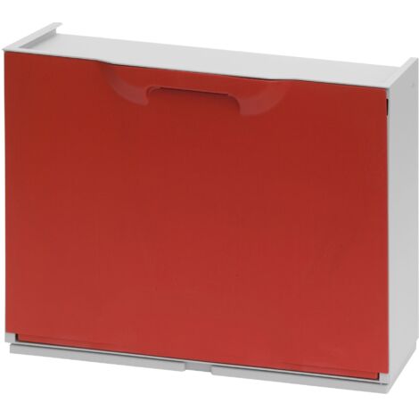 Scarpiera Porta Scarpe Art Plast 51X173X410 Rosso - Art Plast